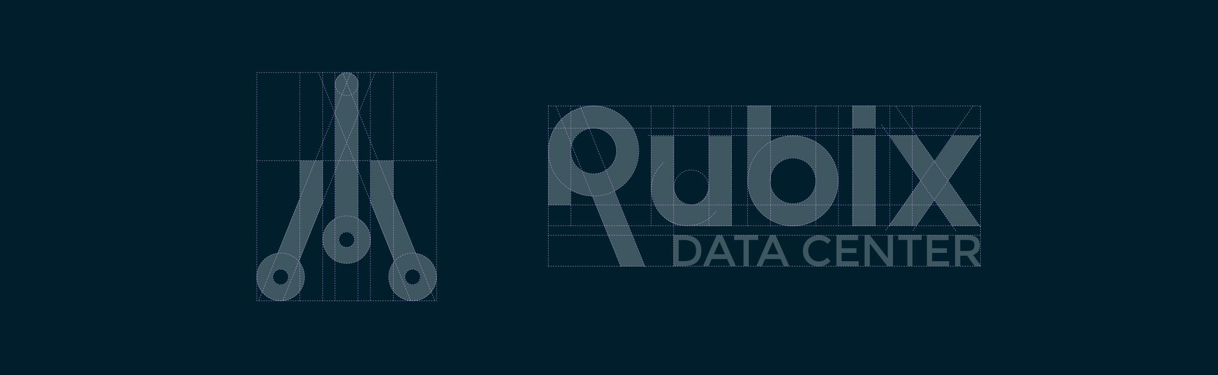 Rubix Data Center Construction du logo