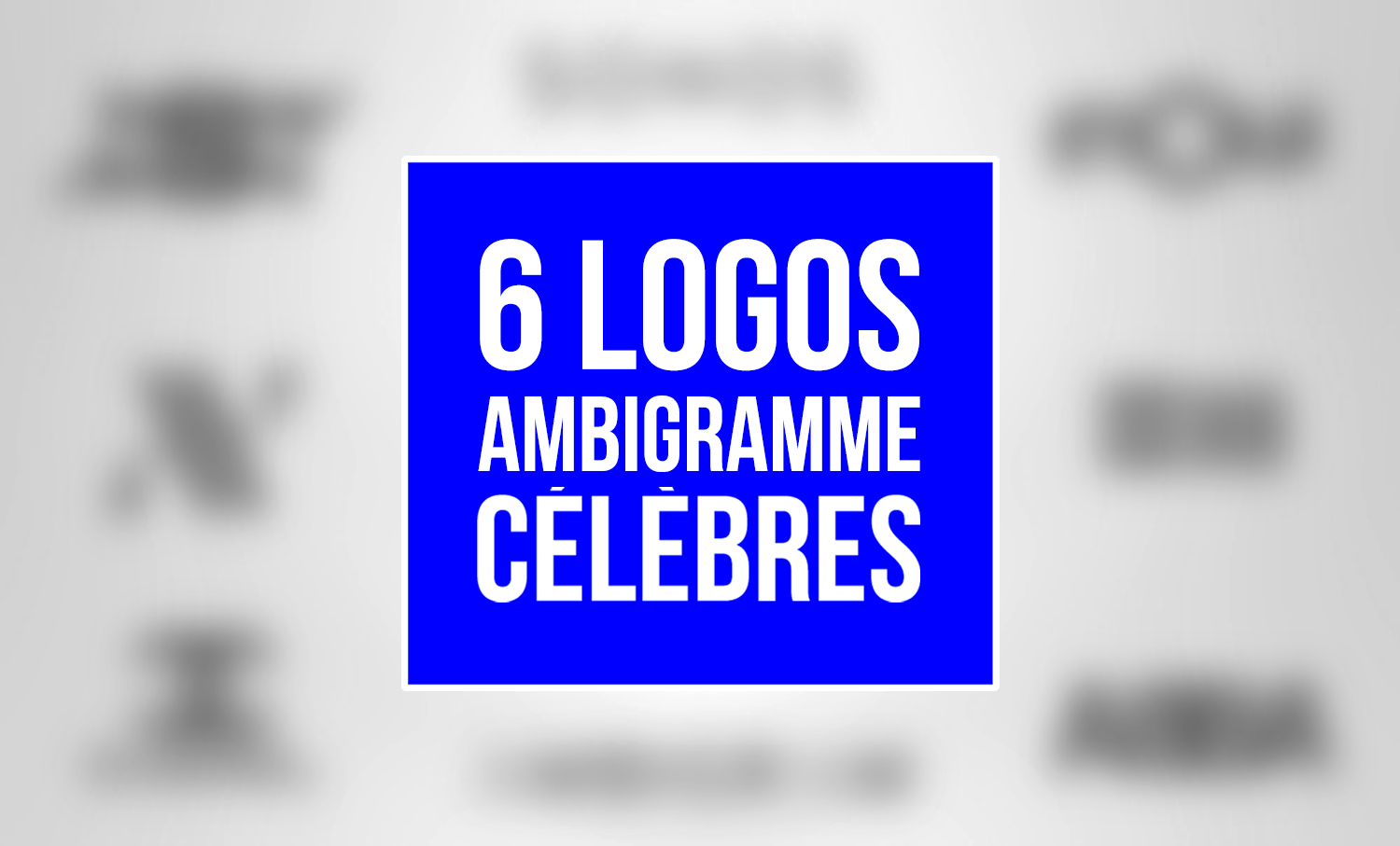 logos ambigrammes