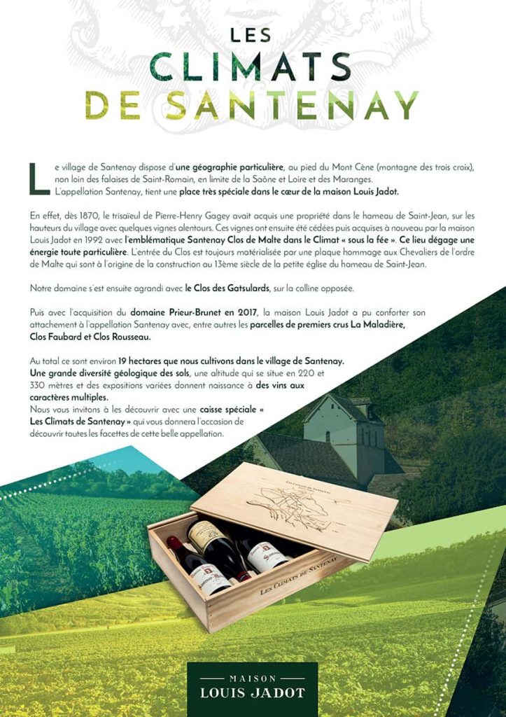 Climats de Santenay - Louis Jadot