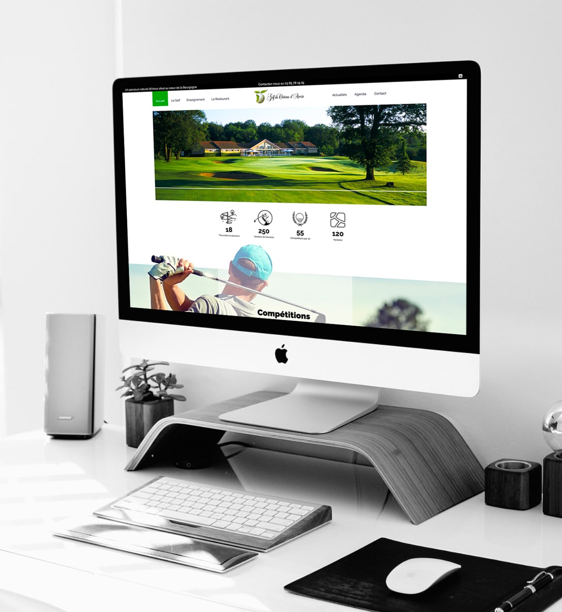 Site web Golf d'Avoise
