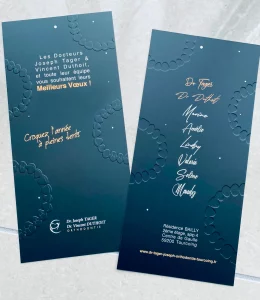 Communication visuelle cabinet dentaire Tager, Tourcoing - agence Bourgogne