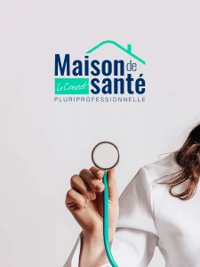 Création de logo et site internet Maison de Santé Le Creusot - agence Bourgogne Ambigram